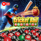 Cricket Ball Roulette on Bingo card