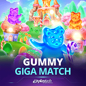 Gummy Giga Match slot on Bingo card